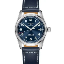 Longines Spirit Automatico 42 mm Esfera Azul L3.811.4.93.0