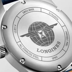 Longines Spirit Automatico 42 mm Esfera Azul L3.811.4.93.0