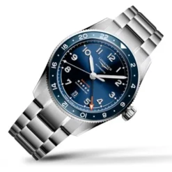 Longines Spirit Zulu Time GMT Azul 39mm