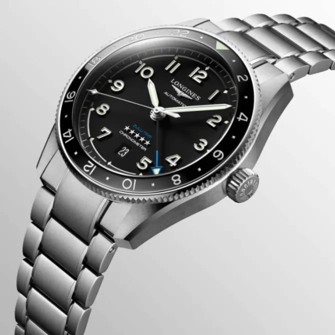 Longines Spirit Zulu Time GMT 42mm L3.812.4.53.6