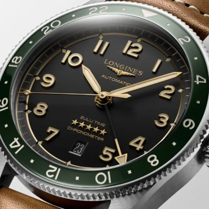 Longines Spirit Zulu Time GMT Automatico 42mm