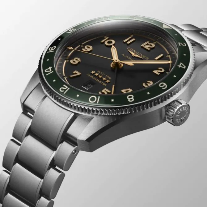 Longines Spirit Zulu Time GMT 42mm L3.812.4.63.6