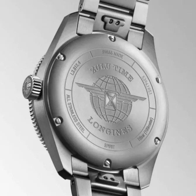 Longines Spirit Zulu Time GMT 42mm L3.812.4.63.6