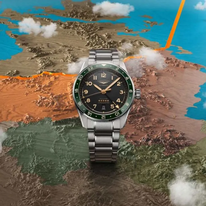 Longines Spirit Zulu Time GMT 42mm L3.812.4.63.6