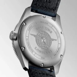 Longines Spirit Zulu Time GMT 42 mm Azul
