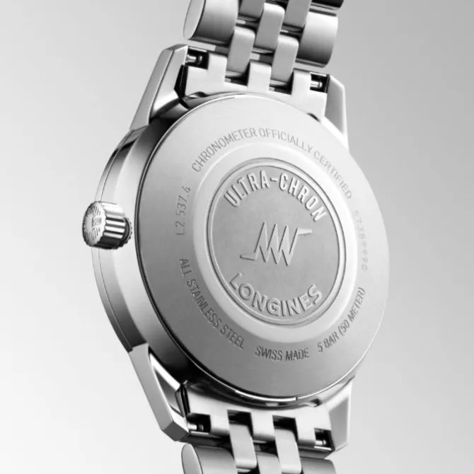 Longines Ultra-Chron Classic Automatico Gris 37mm