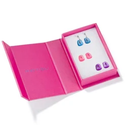 Mattioli Puzzle Box - Pendientes Mini Puzzle en oro blanco