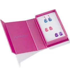 Mattioli Puzzle Box - Pendientes Mini Puzzle en oro rosa