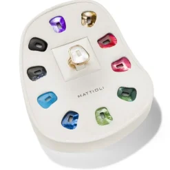 Mattioli Puzzle Kit - Anillo en oro rosa y diamantes