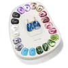 Mattioli Puzzle Kit - Pendientes medianos en oro rosa y diamantes