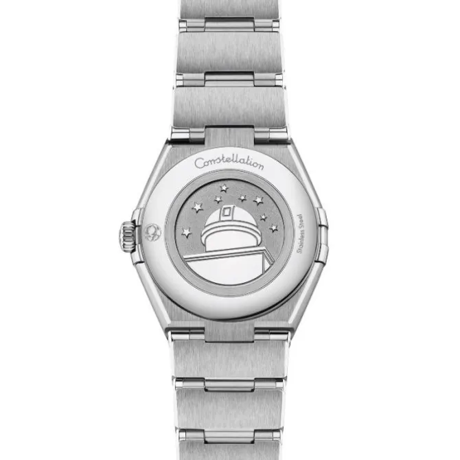 OMEGA Constellation Cuarzo Esfera Rosa 28 mm