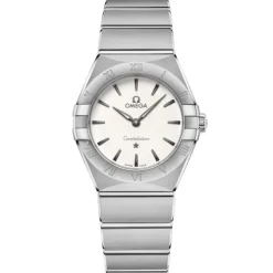 OMEGA Constellation Manhattan Cuarzo Esfera Plata 28 mm