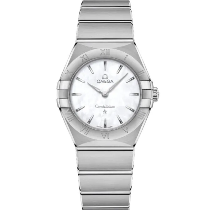 Omega Constellation Manhattan Cuarzo Madre Perla 28 mm