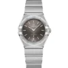 OMEGA Constellation Manhattan Cuarzo Esfera Negra 28 mm 131.10.28.60.06.001