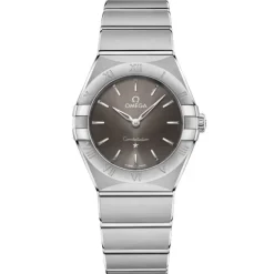 OMEGA Constellation Manhattan Cuarzo Esfera Negra 28 mm 131.10.28.60.06.001