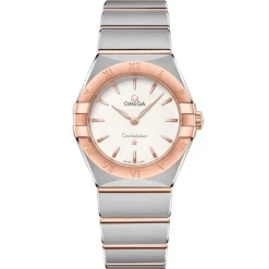 OMEGA Constellation Manhattan Cuarzo Oro Rosa 28mm