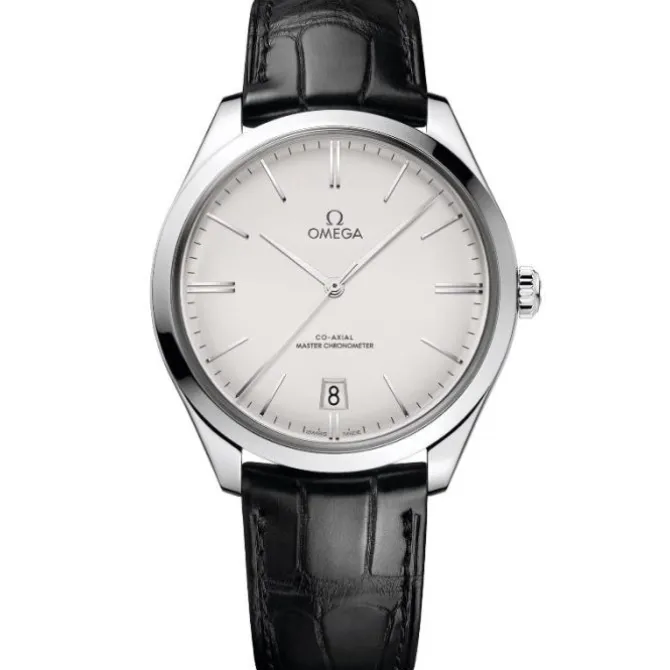 OMEGA De Ville Trésor Co-Axial Master Chronometer 40 mm Esfera Plata