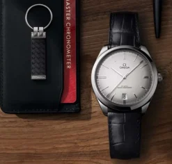 OMEGA De Ville Trésor Co-Axial Master Chronometer 40 mm Esfera Plata