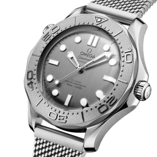 Omega Seamaster Diver 300M Acero Bisel Titanio 42mm
