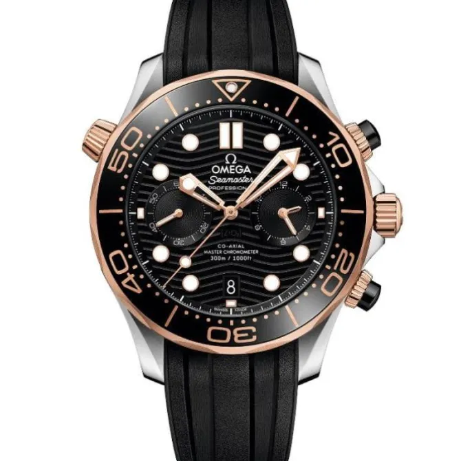 OMEGA Seamaster Diver 300M Cronografo 44 mm Oro Sedna 210.22.44.51.01.001