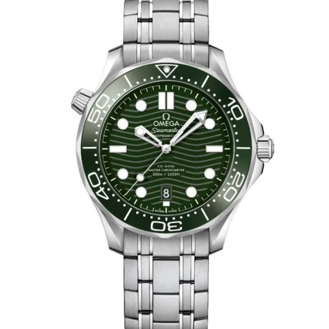 OMEGA Seamaster Diver 300M Co-Axial Master Chronometer Verde 42 mm