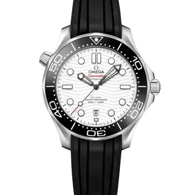 OMEGA Seamaster Diver 300M Co-Axial 42 mm Blanco