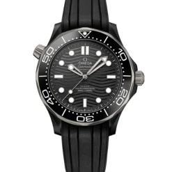 OMEGA Seamaster Diver 300M Co-Axial 43,5 mm Cerámica Negra y Titanio