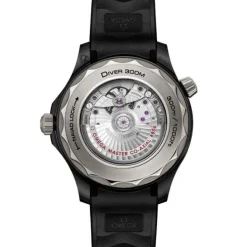 OMEGA Seamaster Diver 300M Co-Axial 43,5 mm Cerámica Negra y Titanio