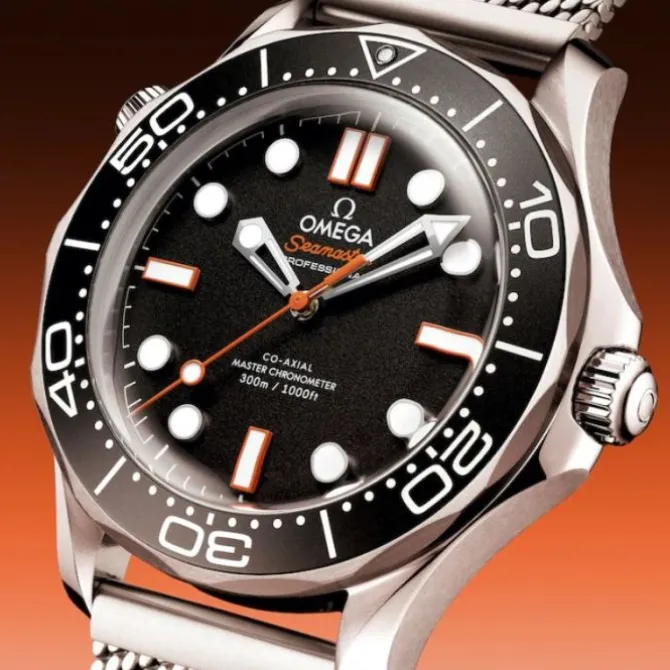 Omega Seamaster Diver 300M Orange Acero 42mm