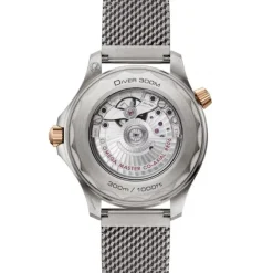 Omega Seamaster Diver 300M Titanio Oro Bronce 42mm