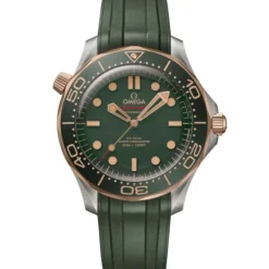 Omega Seamaster Diver 300M Titanio Oro Bronce 42mm