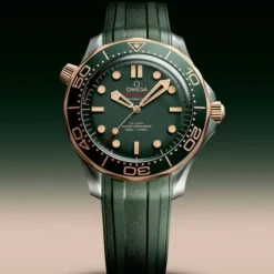 Omega Seamaster Diver 300M Titanio Oro Bronce 42mm
