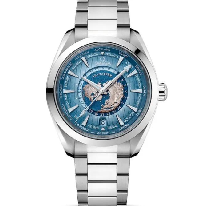 OMEGA Seamaster GMT Worldtimer Blue 43mm