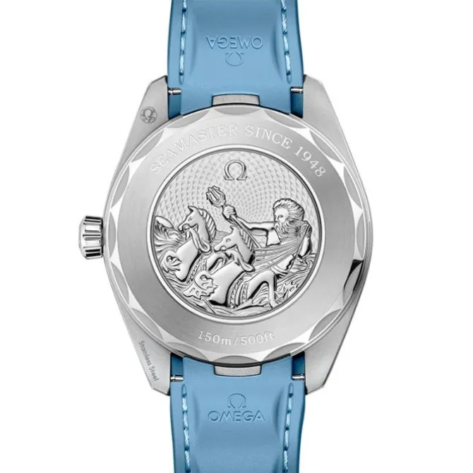 OMEGA Seamaster GMT Worldtimer Caucho Azul 43mm