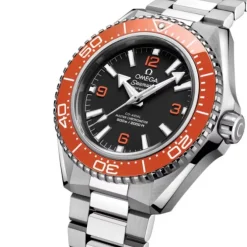 OMEGA Seamaster Planet Ocean 600M 42 mm Acero Bisel Naranja