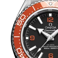 OMEGA Seamaster Planet Ocean 600M 42 mm Acero Bisel Naranja