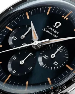 OMEGA Speedmaster Moonwatch Serie Aniversario Cuero Negro