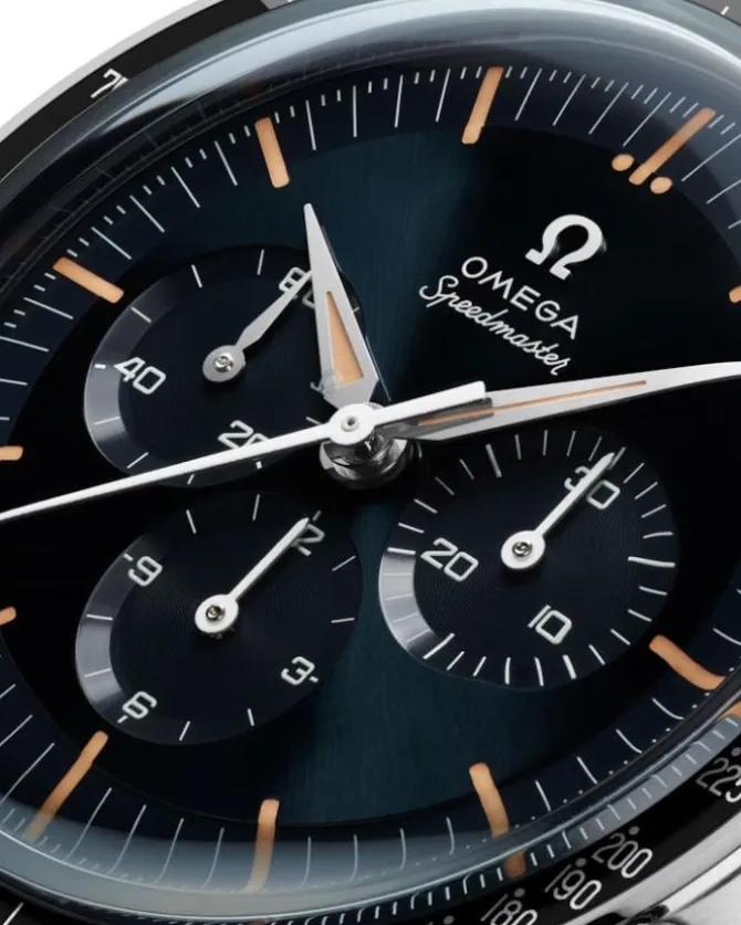 OMEGA Speedmaster Moonwatch Serie Aniversario Cuero Negro