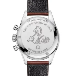 OMEGA Speedmaster Moonwatch Serie Aniversario Cuero Marron