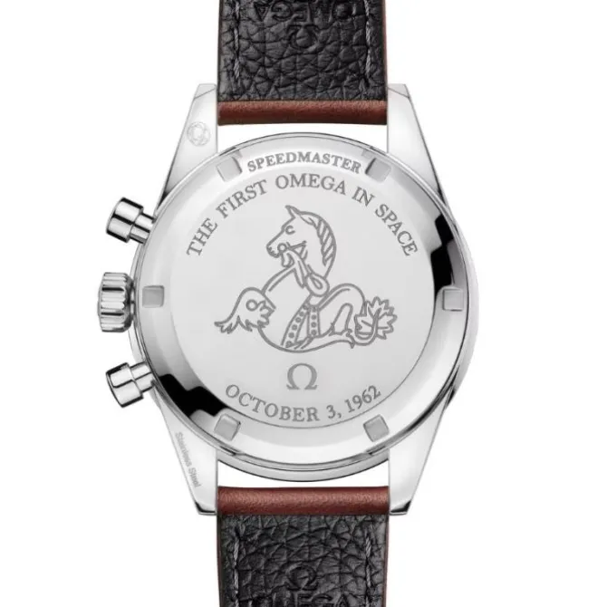 OMEGA Speedmaster Moonwatch Serie Aniversario Cuero Marron