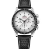 OMEGA Speedmaster Moonwatch Professional Blanco Cuero