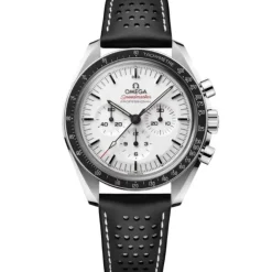 OMEGA Speedmaster Moonwatch Professional Blanco Cuero