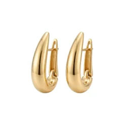 Pendientes de aro en oro amarillo