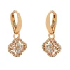 Pendientes de oro rosa y diamantes de 0.68 quilates