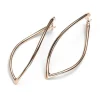 Pendientes Mattioli Navettes de oro rosa