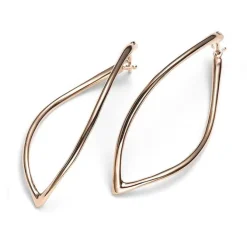 Pendientes Mattioli Navettes de oro rosa