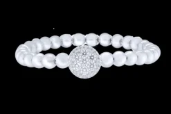Pulsera de oro blanco y diamantes 1.16 quilates