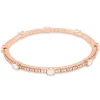 Pulsera de oro rosa con diamantes 1.10 quilates y diamantes brown 0.94 quilates