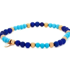 Pulsera elástica turquesa