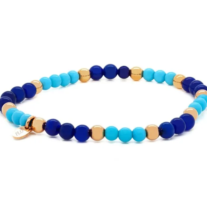 Pulsera elástica turquesa